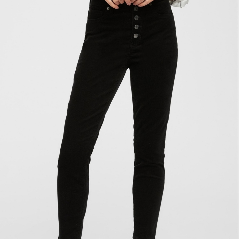 Gap high rise corduroy stretch pants
